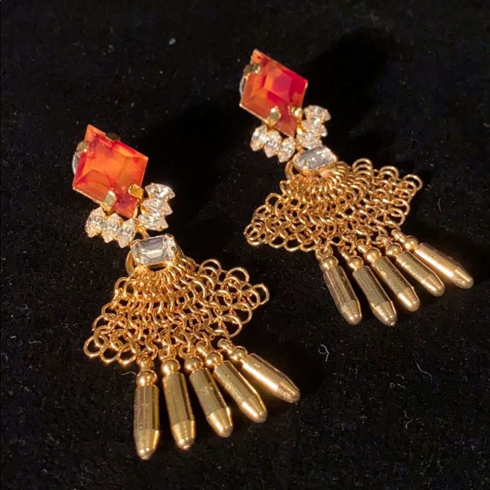 Dannijo Clea Earrings EUC